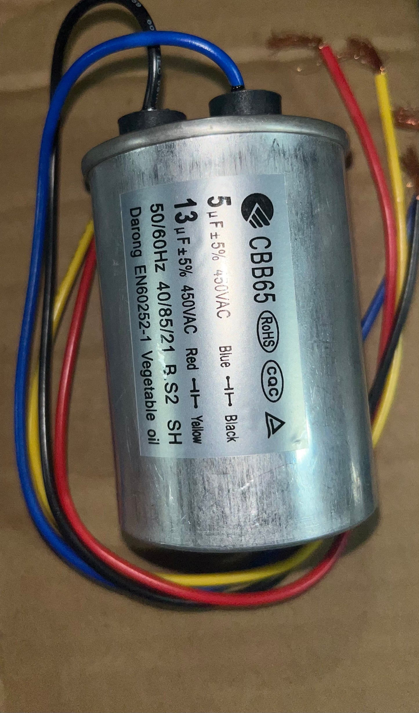 Capacitor 13/5uf